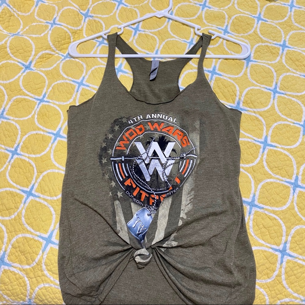 WOD WARS training CrossFit tank